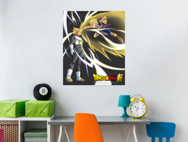 Cuadro de Aluminio Dragon Ball Super Vegeta montaje