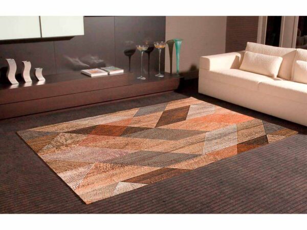 Alfombra PVC Estilo Madera Rayada