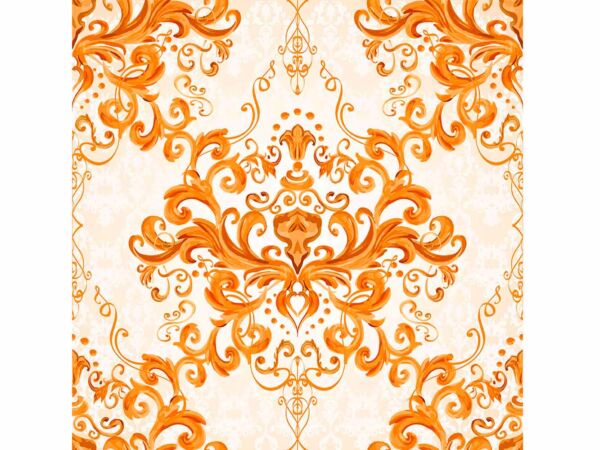 Alfombra PVC Mosaico Naranja