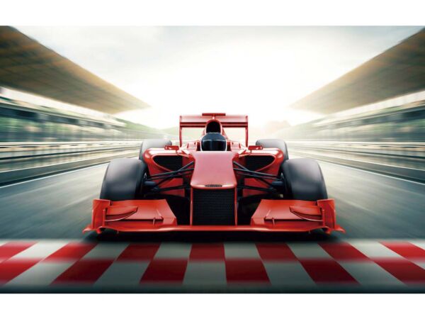 Papel Pintado Fórmula 1 Rojo