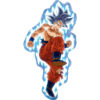 Pegatina pared Dragon Ball Super Goku Volando diseño