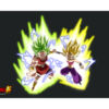 Fotomural Dragon Ball Kefla y Kale diseño