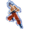 Pegatina de pared Dragon Ball Goku Ultra Instinto diseño