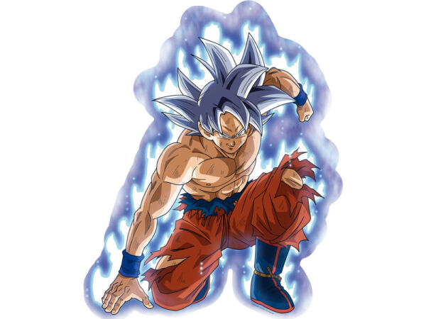 Pegatina de pared Dragon Ball Goku Ultra Instinto diseño