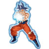 Pegatina pared Dragon Ball Super Goku Onda Vital diseño