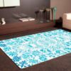 Alfombra PVC Mosaicos Modernos Azules