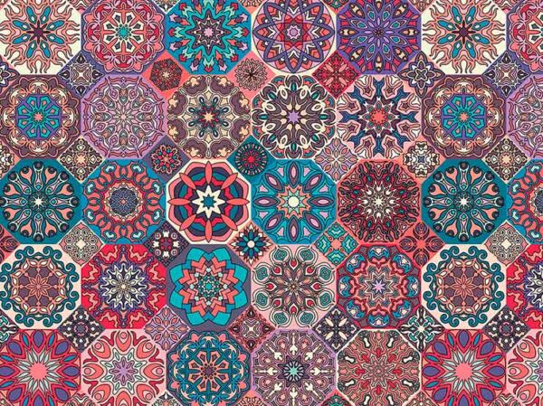 Alfombra PVC Mandala Exótico Floral