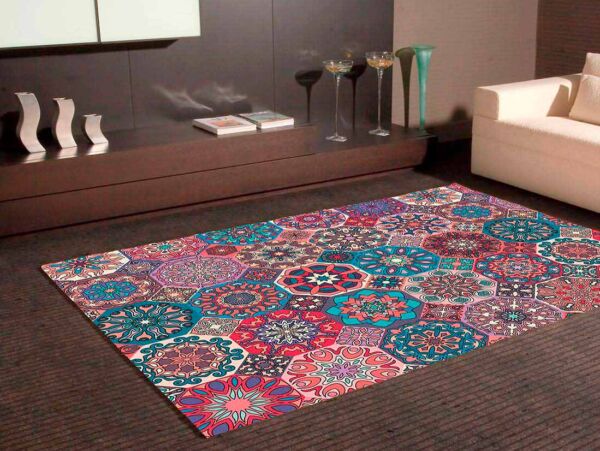 Alfombra PVC Mandala Exótico Floral