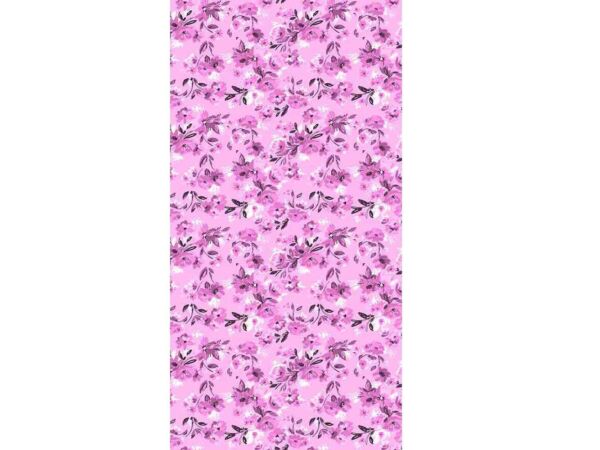 Papel Pintado Flores Rosa