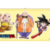 Pack de pegatinas Dragon Ball Personajes medidas