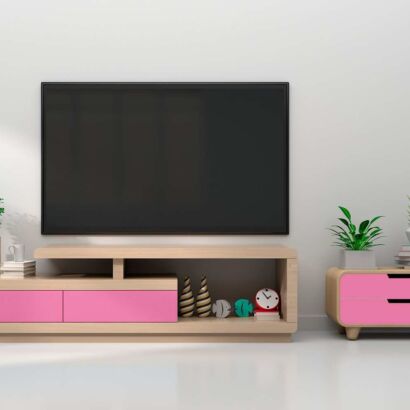 Vinilo Decorativo Mueble Rosa