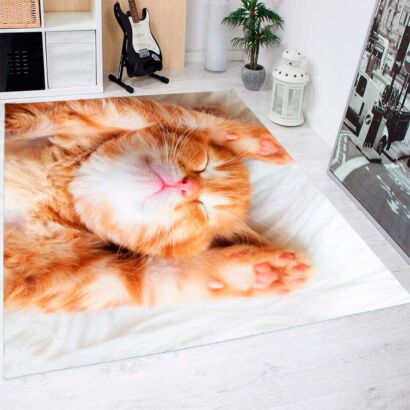 Alfombra PVC Gato Panza Arriba