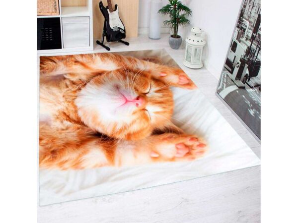 Alfombra PVC Gato Panza Arriba