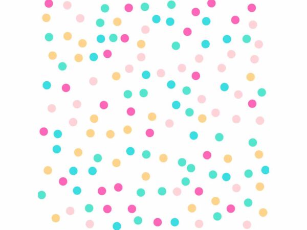 Papel Pintado Puntos Multicolor