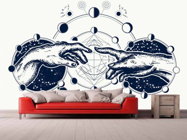 Papel Pintado Manos Astrales