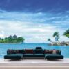 Papel Pintado Palmeras Islas