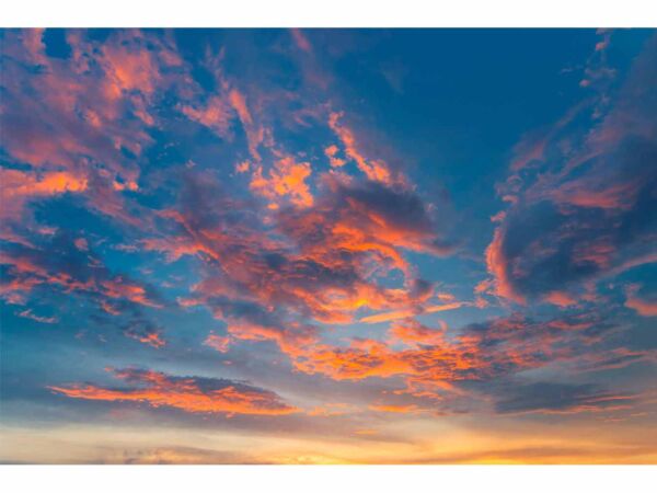 Papel Pintado Nubes Atardecer