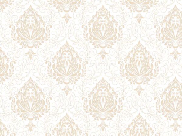 Fotomural Papel Pintado Vintage Floral Beige