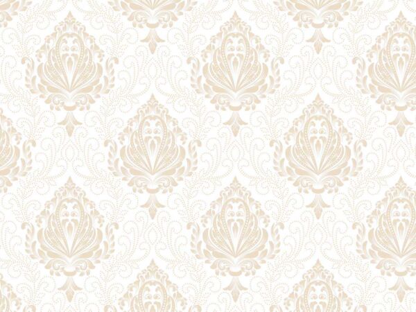 Fotomural Papel Pintado Vintage Floral Beige