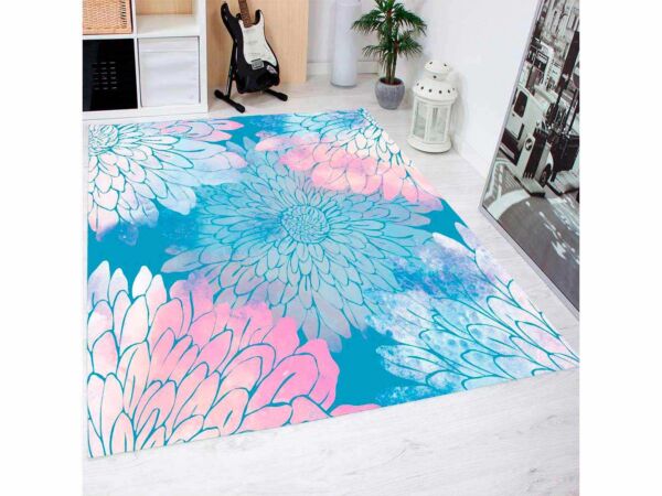 Alfombra PVC Gran Estampado Floral