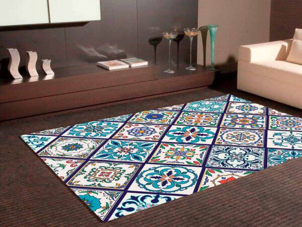 Alfombra Mosaico Azulejo | Oedim Decor