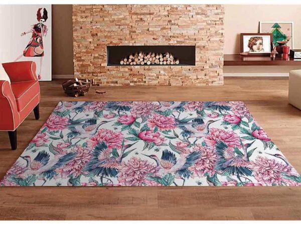 Alfombra PVC Ganso Floral