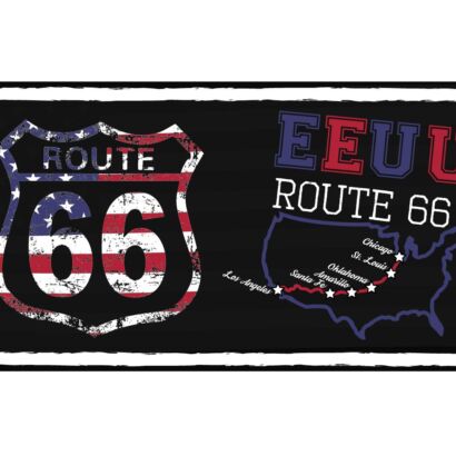 Matrícula Americana Ruta 66