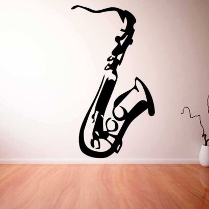 Vinilo Decorativo Saxofón