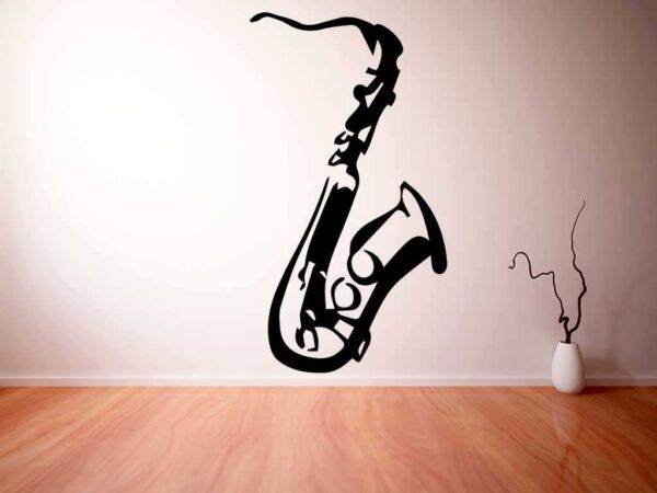 Vinilo Decorativo Saxofón