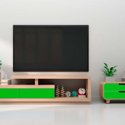 Vinilo Decorativo Mueble Verde