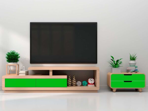 Vinilo Decorativo Mueble Verde