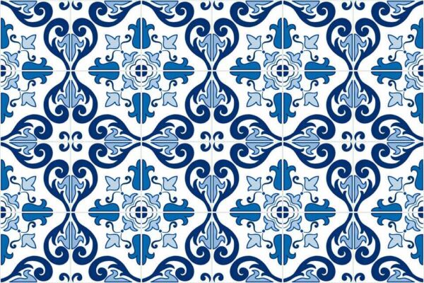 Vinilo Decorativo Cocina Azulejos