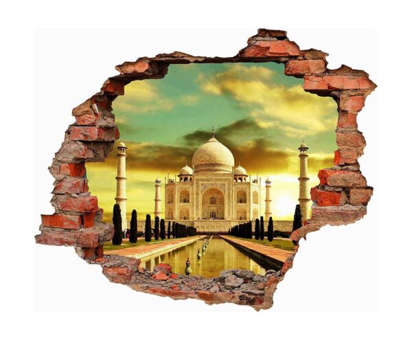 Vinilo 3D Palacio Taj Mahal