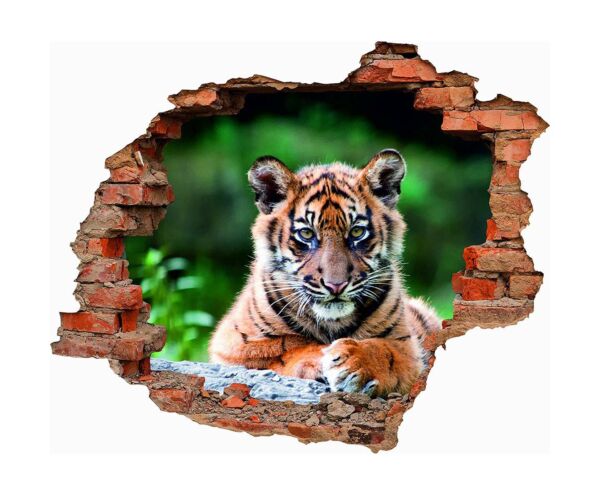 Vinilo 3D Tigre de Bengala