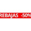 Vinilo escaparate rebajas  diseno