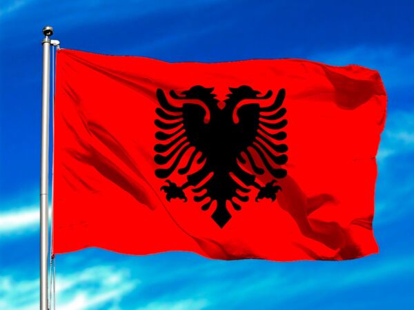 Bandera de Albania