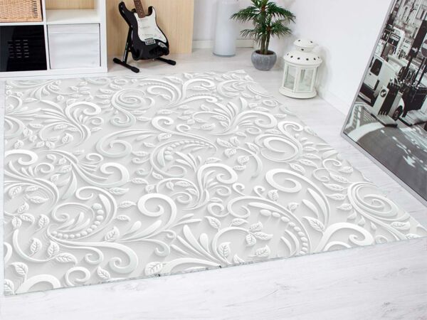 alfombra-flores-blancas-diseño-alfombra