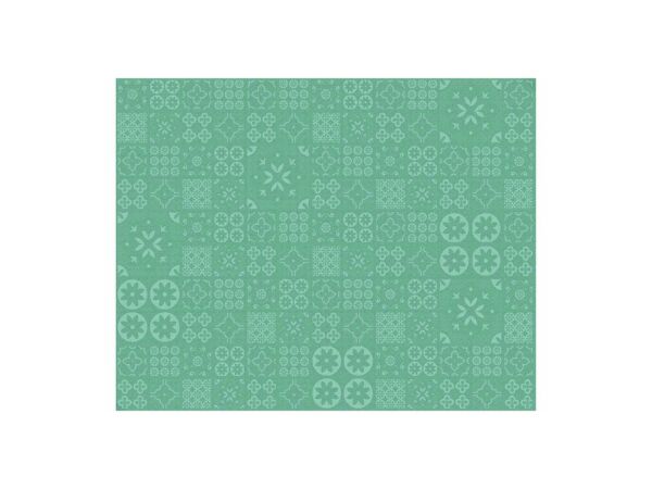 Alfombra PVC Geometría Verde Diseño