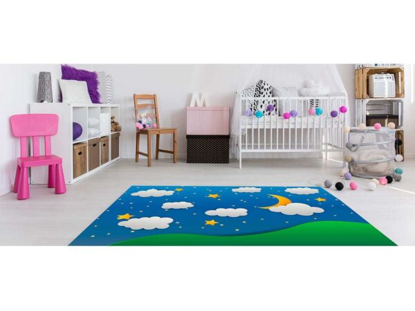 Alfombra PVC Infantil Cielo Estrellas