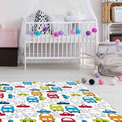 Alfombra PVC Infantil Coches Beep