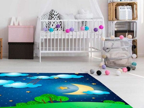 Alfombra PVC Infantil Escaleras al Cielo