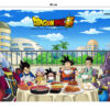 Alfombrilla de ratón Dragon Ball comida