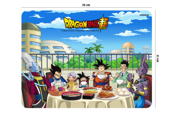 Alfombrilla de ratón Dragon Ball comida