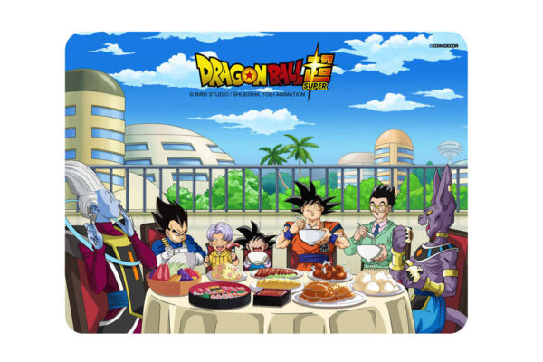 Alfombrilla para ratón Dragon Ball comida