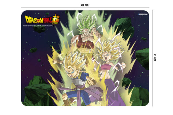 Alfombrilla de ratón Dragon Ball Super Caulifla y Kefla Super Saiyan