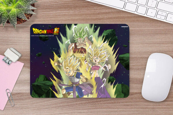 Alfombrilla ratón Dragon Ball Super Caulifla y Kefla Super Saiyan