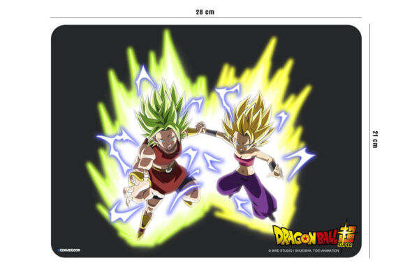 Alfombrilla de ratón Dragon Ball Super Caulifla y Kefla