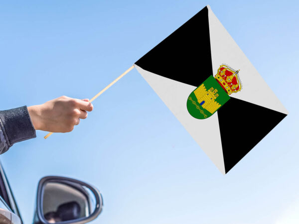 Bandera con palo Arjonilla