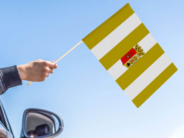 Bandera con palo Bailén