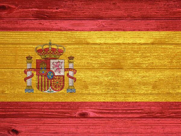 Vinilo Adhesivo Portátil Bandera de España